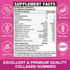 VAJYKEWJY collagen gummies closeup showing chewy texture for easy daily use.