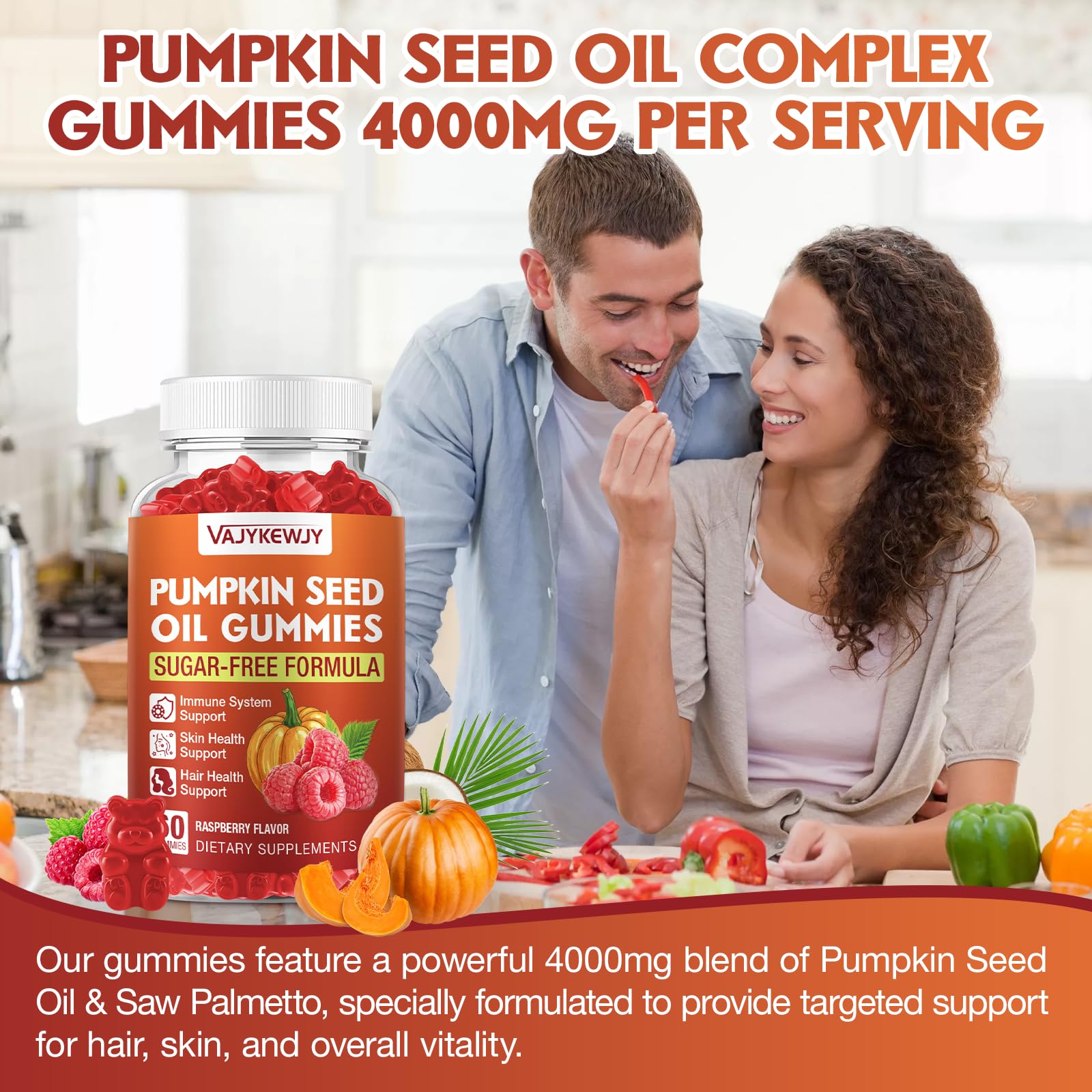 VAJYKEWJY bottle branding image focusing on everyday supplementation