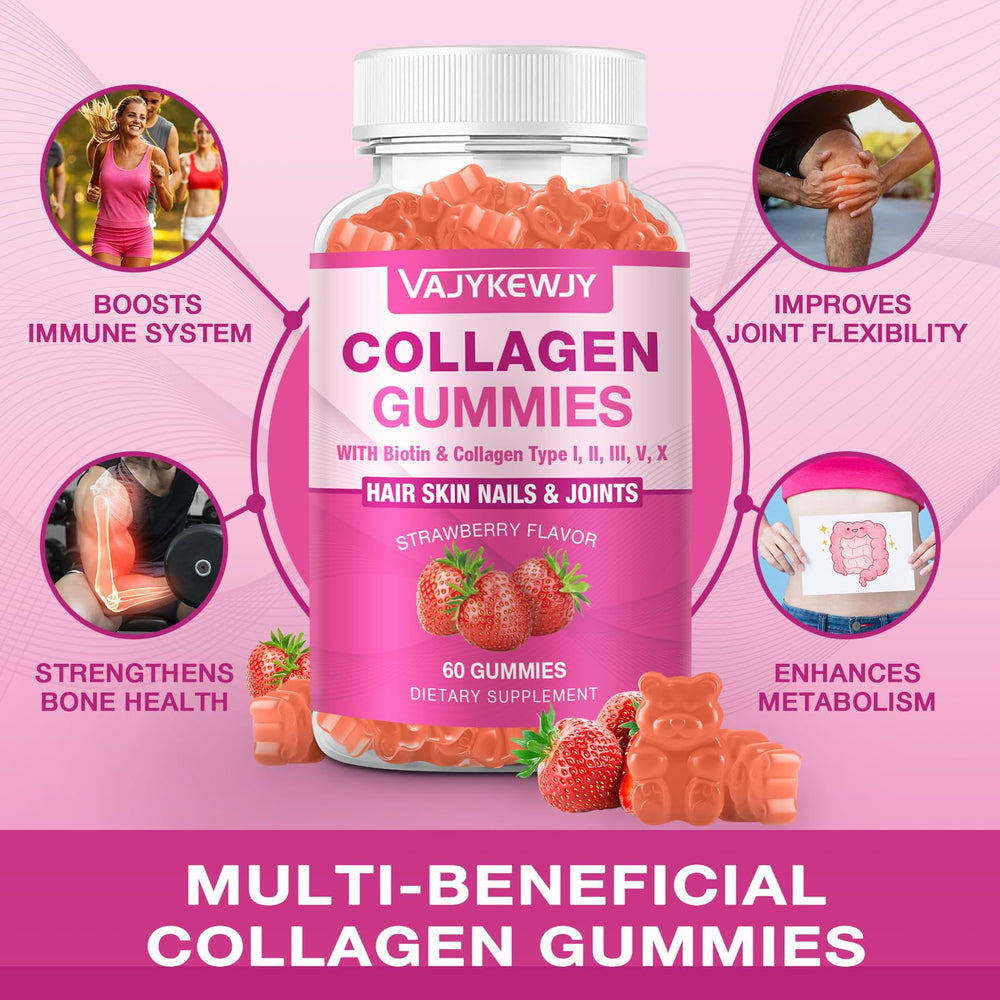 VAJYKEWJY organic ingredients label signaling a clean, vegan formula.