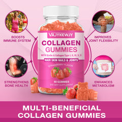 VAJYKEWJY organic ingredients label signaling a clean, vegan formula.