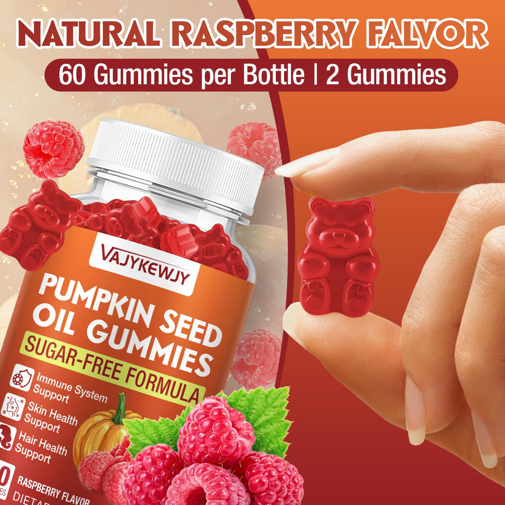 VAJYKEWJY vegan gummies badge indicating plant based formula