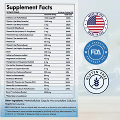 Valboren Labs methylcobalamin B12 capsules support energy and nutrient balance.
