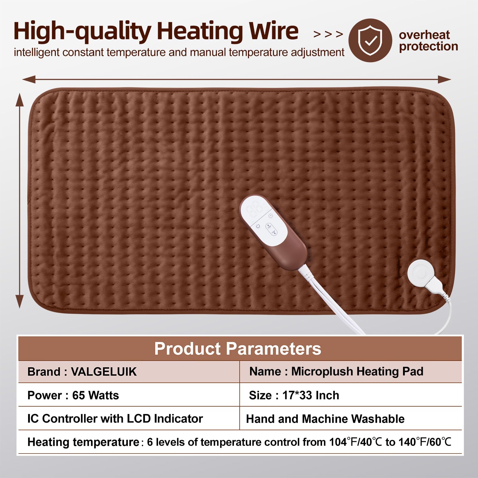VALGELUIK gift-ready heating pad, a thoughtful wellness present.