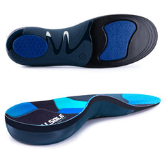 VALSOLE 220lbs balance arch insole supports the foot while reducing pressure during long days.