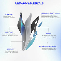 VALSOLE Dynamic Sport Insole fits sneakers and boots for everyday comfort