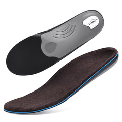 VALSOLE winter thermal wool insoles, front view, cozy warmth for cold days.