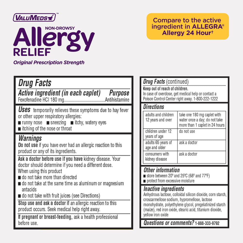 ValuMeds quality assurance label indicating trusted production standards.