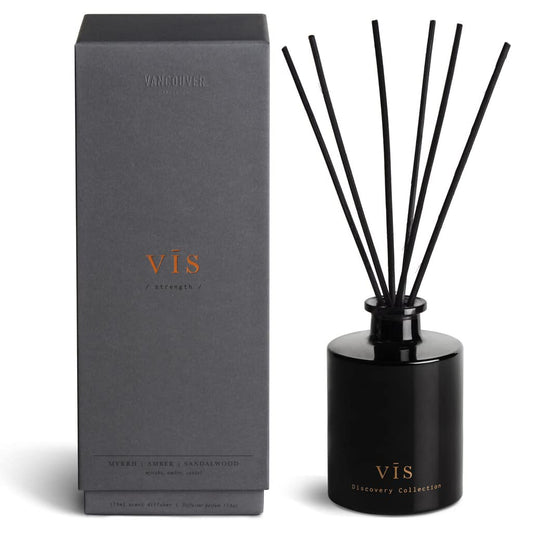 Vancouver Candle Co. Discovery diffuser bottle with natural oils for ambient fragrance.