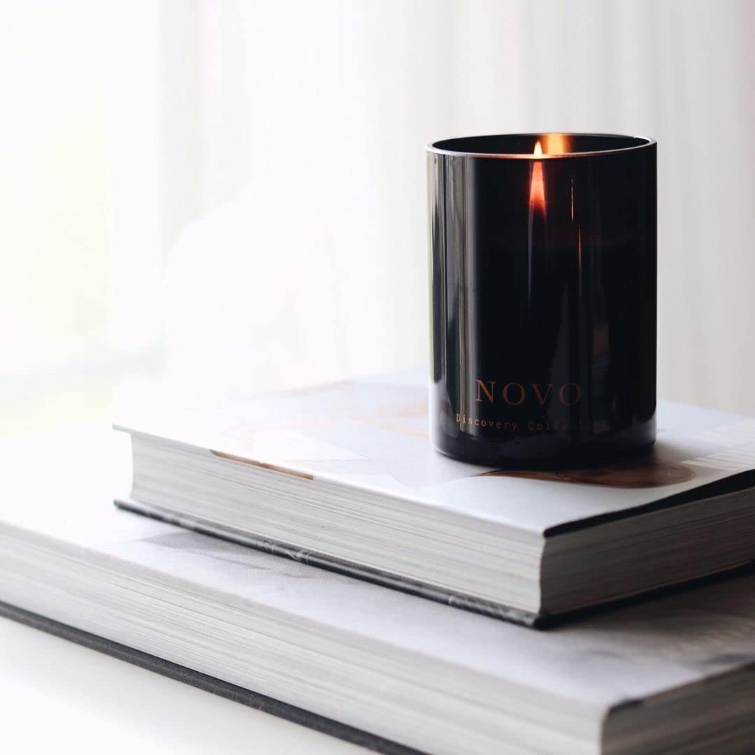 Vancouver Candle Co Novo Discovery Candle gift box illustrating a thoughtful aromatherapy gift