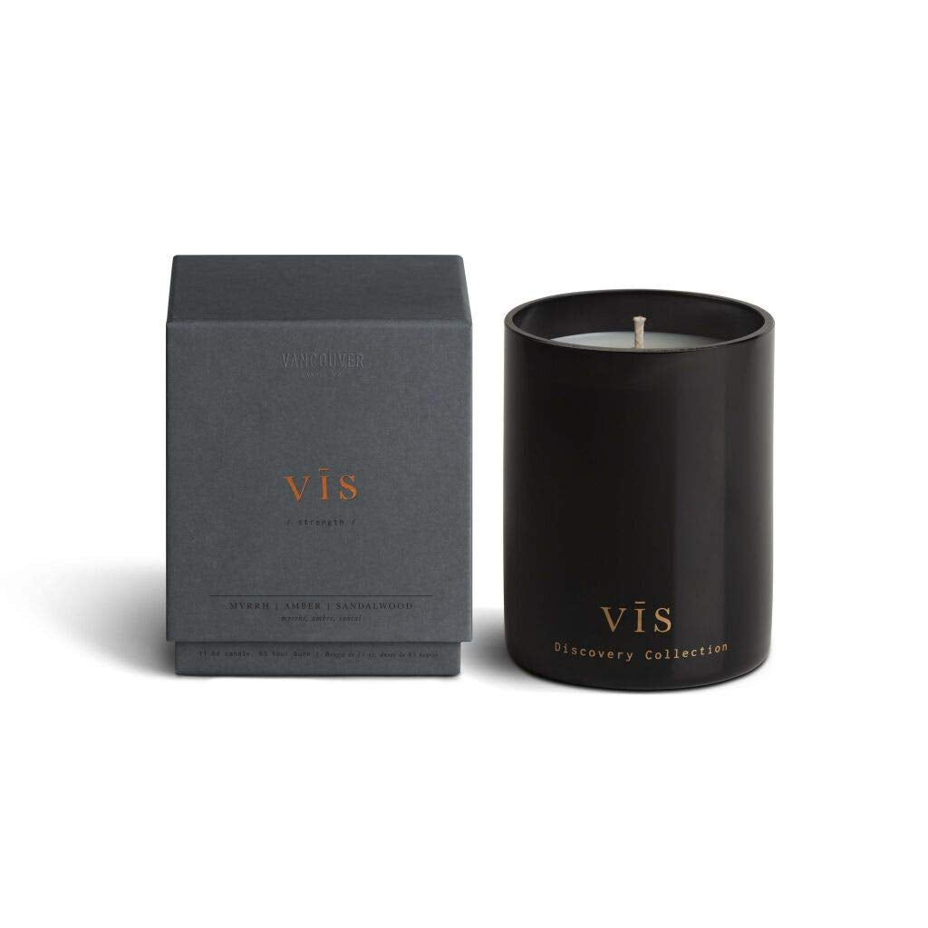 Vancouver Candle Co Vis Discovery Candle 10 oz soy wax jar for clean, toxin-free ambiance