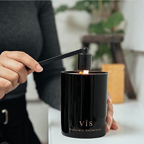 Cotton wick and premium soy wax for steady, clean burn