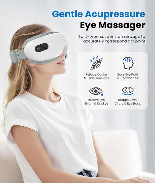 VANI Eyeliber 2 Plus heated eye mask delivering warmth for tired eyes