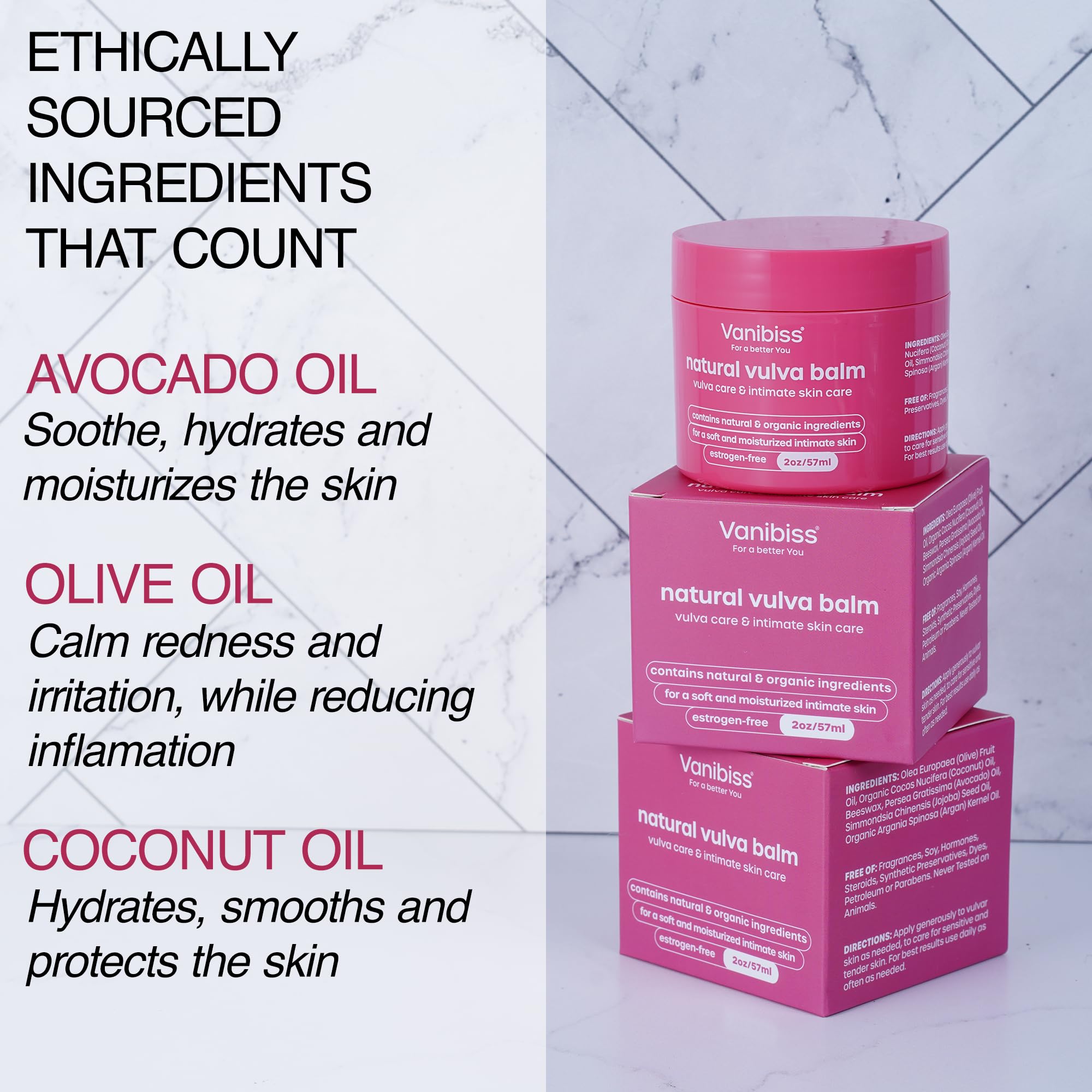 Texture-rich balm forming a light protective layer.
