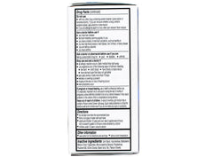 Vanquish Pain Reliever dosage information panel for quick reference