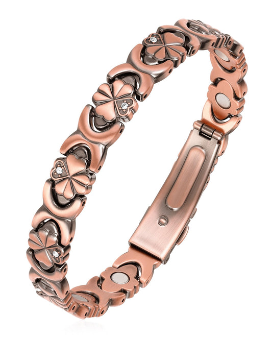 Vapeples Copper Bracelet 3D design closeup highlighting premium craftsmanship.