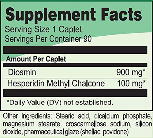 Vasoflex D1 packaging view with caplets shown for convenient daily use.
