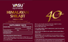 Authentic VASU Shilajit resin highlighted as a natural wellness option
