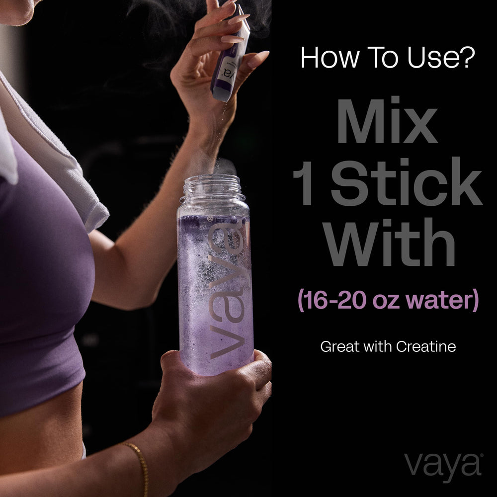 Vaya Variety Pack front four flavors for everyday hydration options