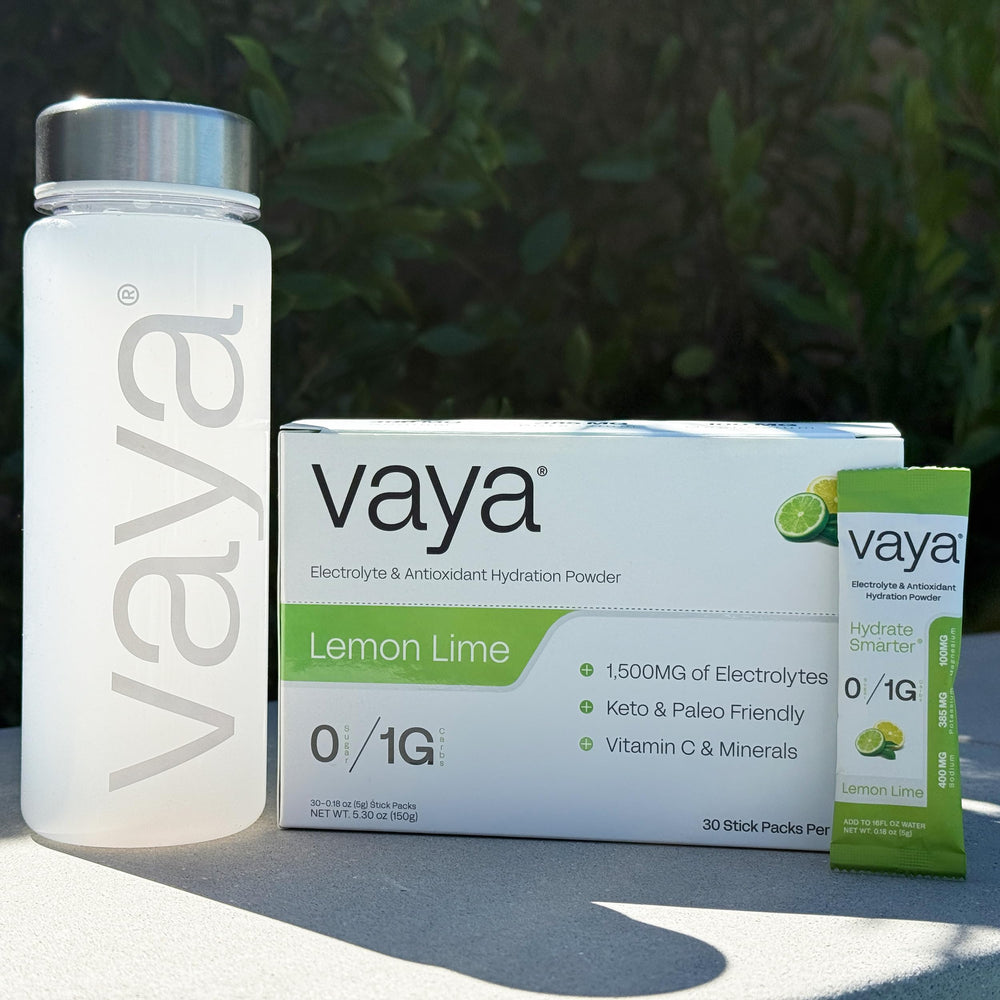 Vaya USA-made, lab-tested seal emphasizing quality and safety.