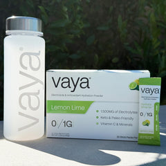 Vaya USA-made, lab-tested seal emphasizing quality and safety.