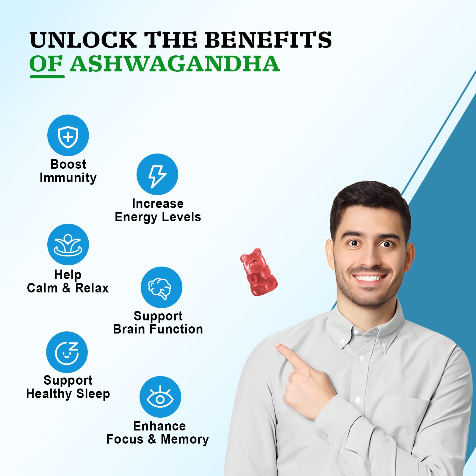 Vazatisi Ashwagandha Gummies family-use shows versatile daily support for all ages.