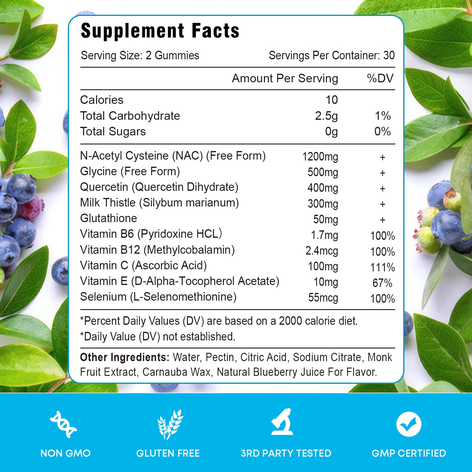Vazatisi NAC Gummies texture and color ideal for vegan daily antioxidant intake.