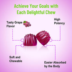 Vazatisi Resveratrol Gummies two gummies per serving usage idea