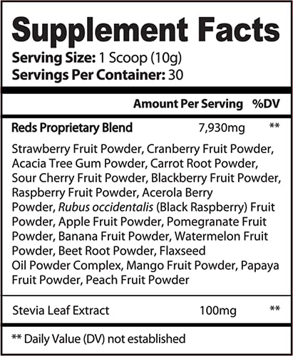 VB Health Red Boost in a glass provides convenient nutrition on the go.