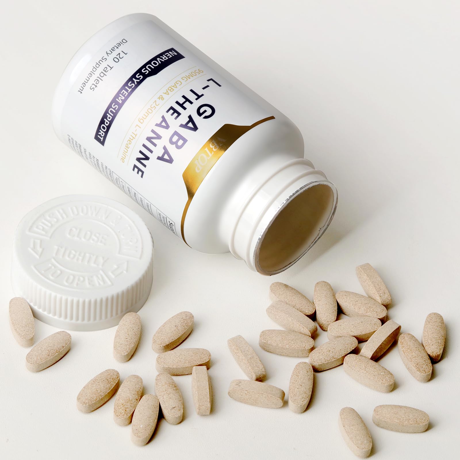 Independent testing seal indicating safety and potency assurance.