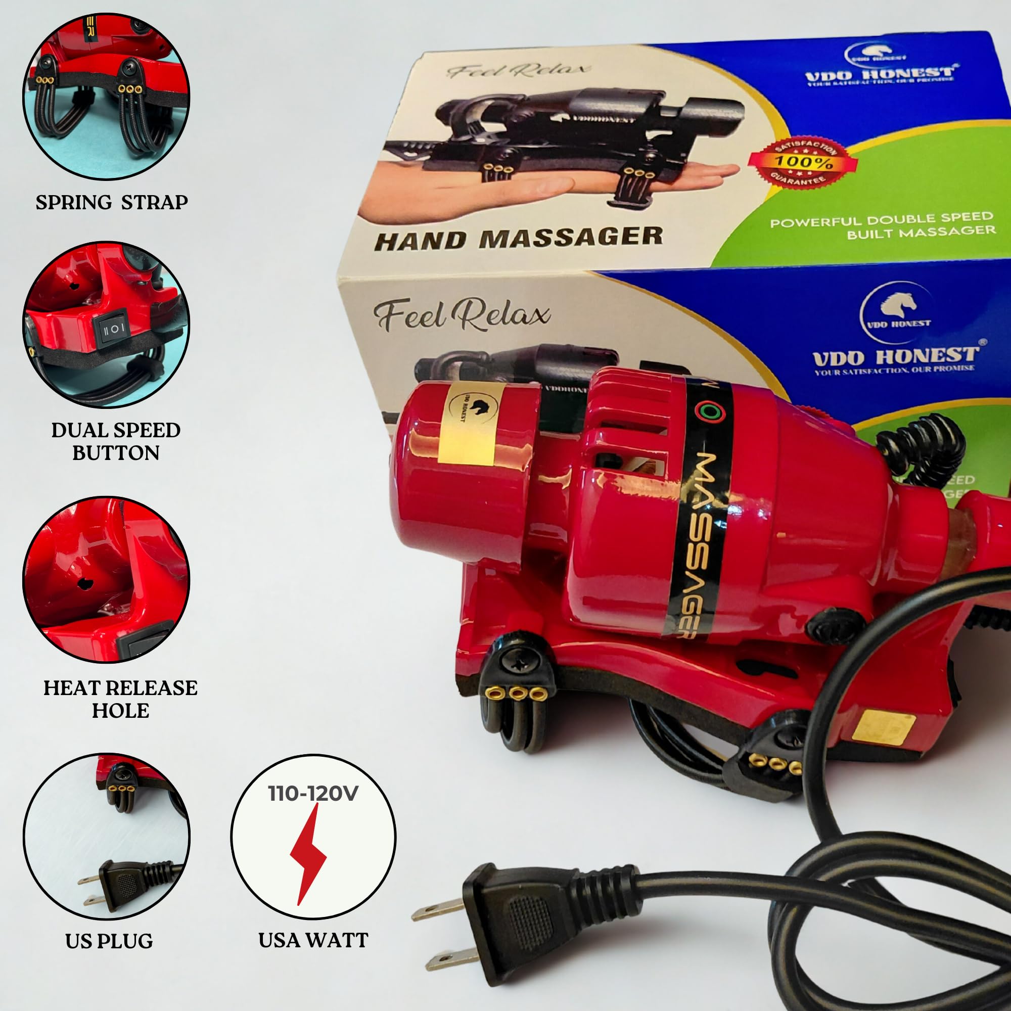 VDOHONEST double-speed motor offers customizable intensity