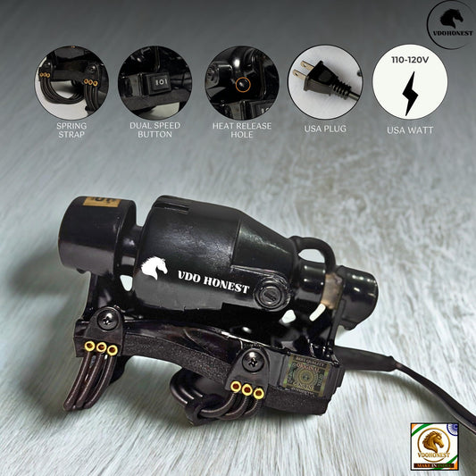 VDOHONEST ergonomic grip close-up highlighting comfortable handling