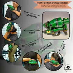 VDOHONEST massager corded design provides steady power