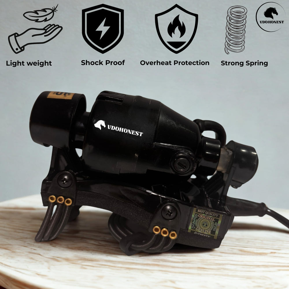 VDOHONEST padded grip and spring design for secure handling
