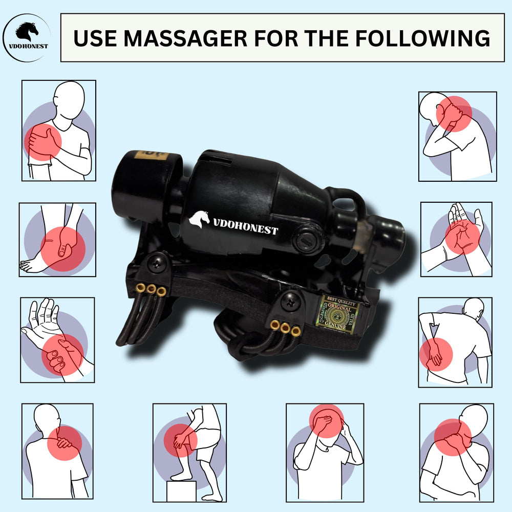 VDOHONEST portable corded massager ready for home use