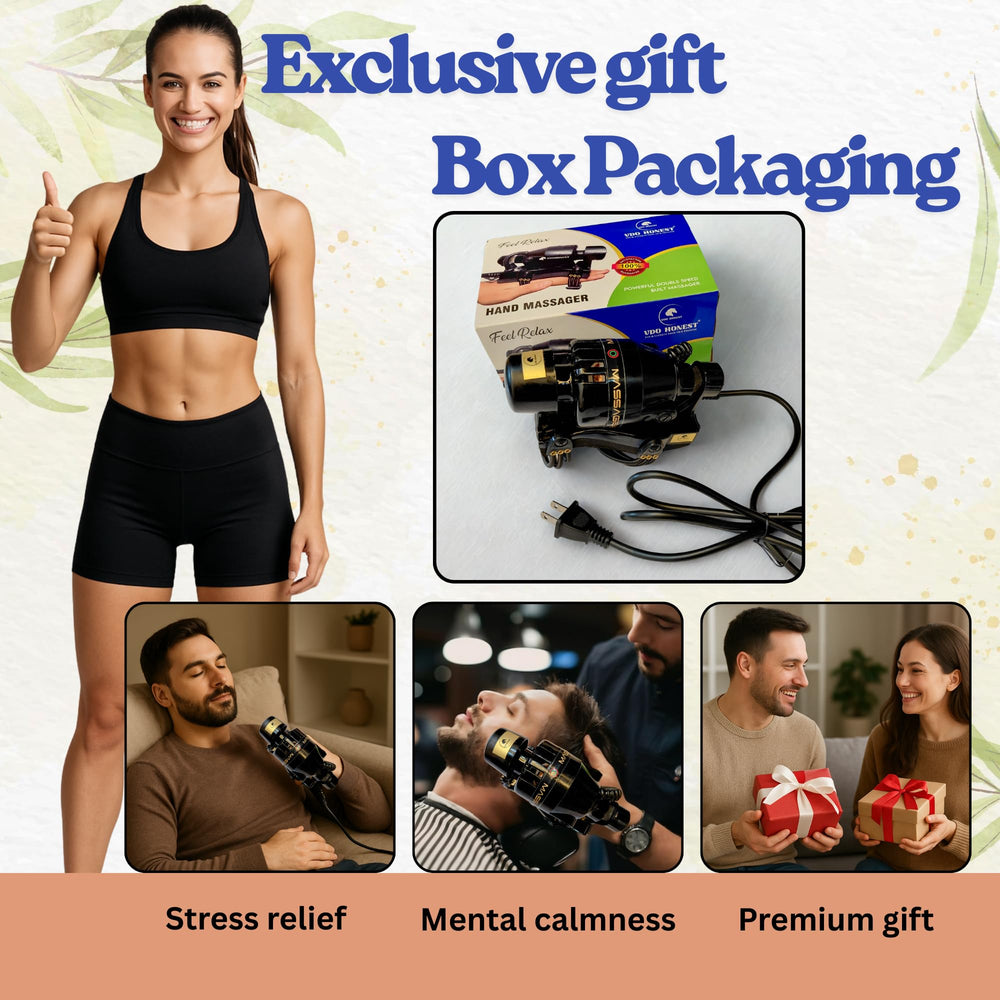 VDOHONEST versatile full-body use on back, shoulders, legs, and neck