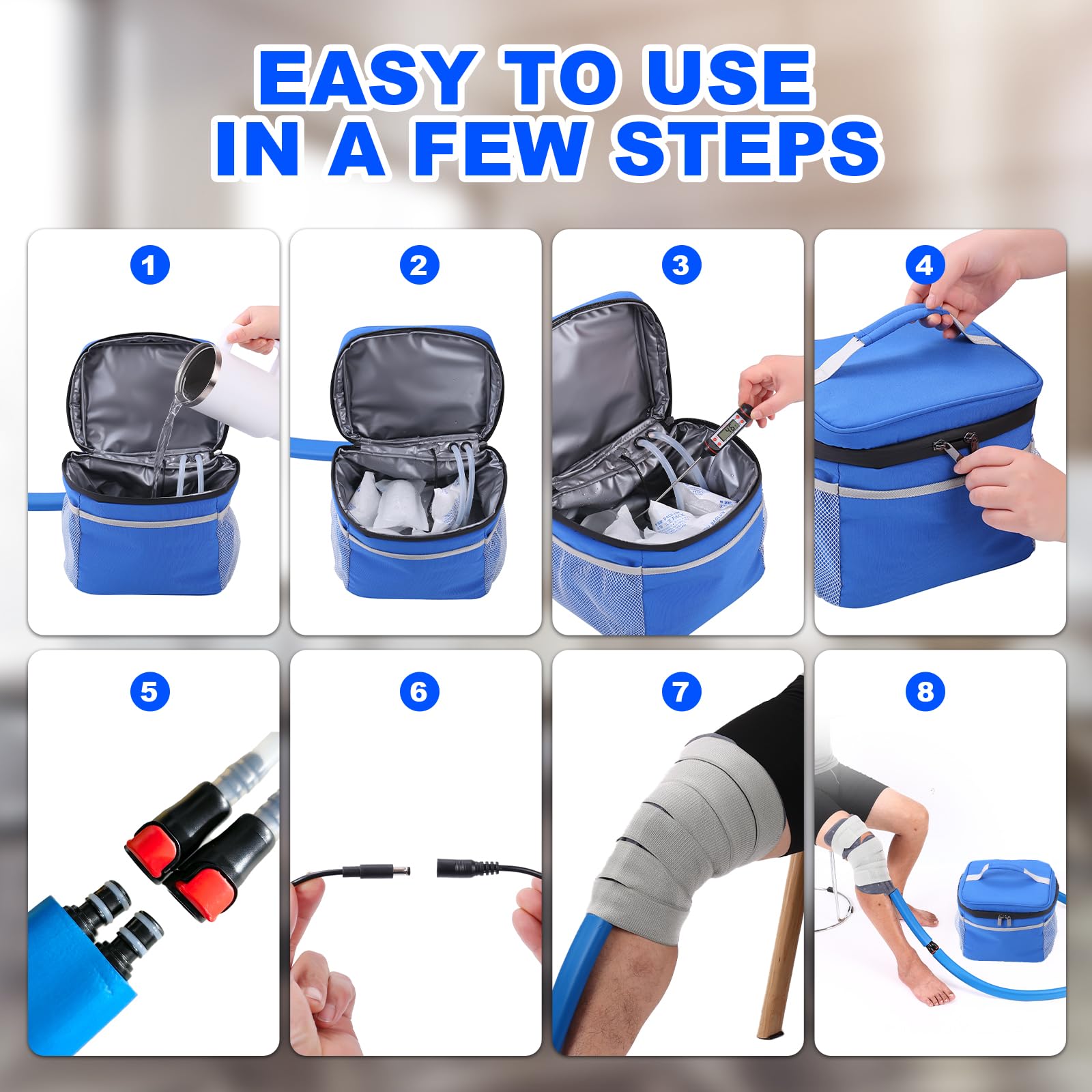 Veanvoky adjustable cold water flow for personalized treatment.