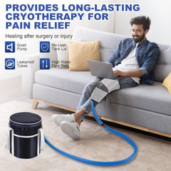 Veanvoky elastic strap secure-fit image highlights stable placement during treatment.