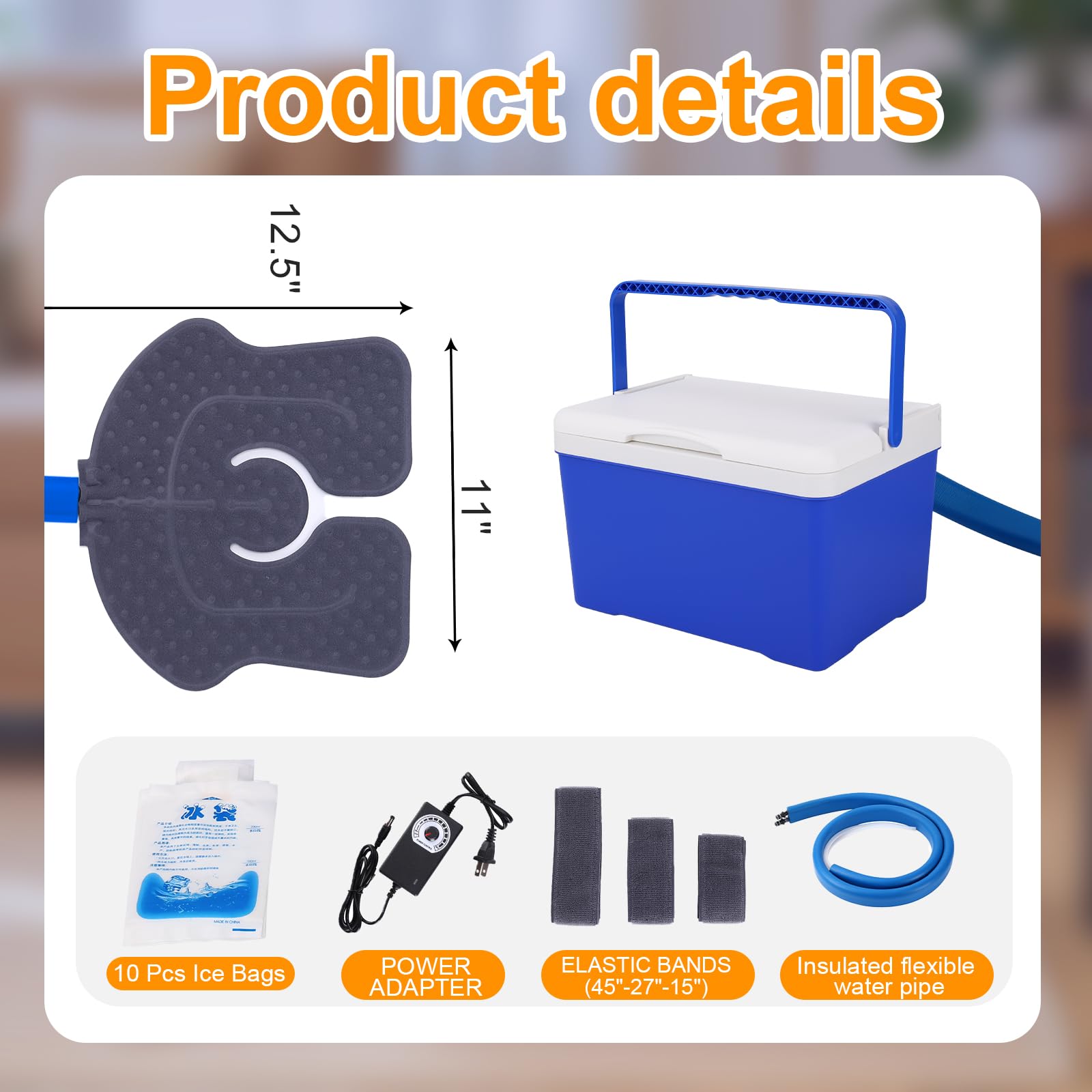 Veanvoky portable cold therapy system for clinics and on-the-go use