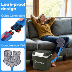 Veanvoky portable cold therapy tank for on-the-go relief.