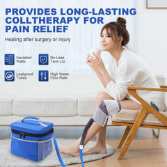 Veanvoky portable cold therapy system for use anywhere
