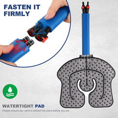 Veanvoky quiet pump operation enables peaceful sessions overnight.