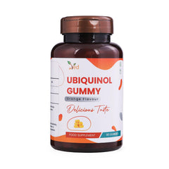 ved ubiquinol gummy front label highlighting 150 mg per serving for daily support