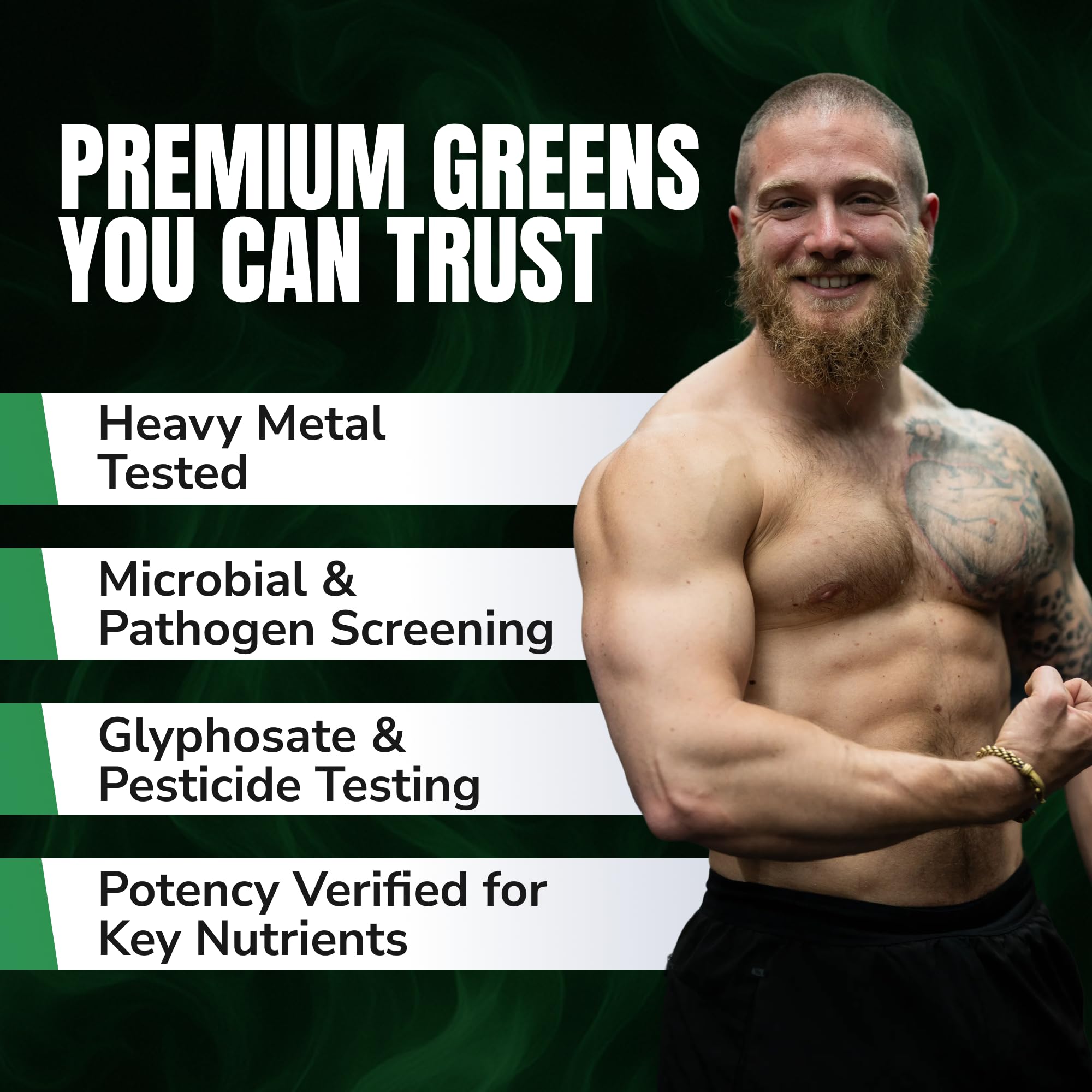 VEDGE Nutrition Organic Greens morning smoothie suggesting sustained energy.