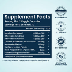 VEDICBLOOM Provitalize moringa ingredient detail showcasing natural wellness.