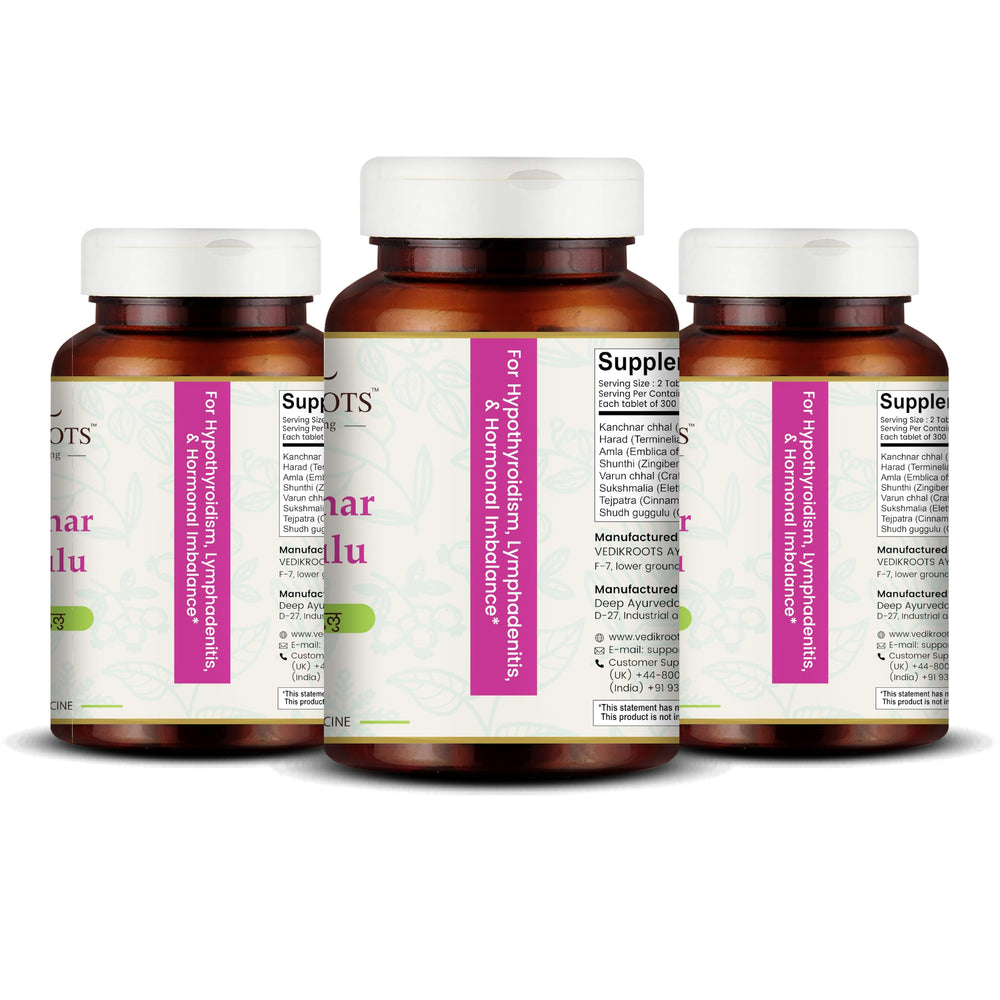 Label highlights ingredients and traditional Ayurvedic heritage for overall well-being
