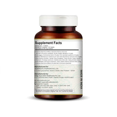 Vedikroots Punarnavadi Guggulu tablets close-up showing vegan, unflavoured formula