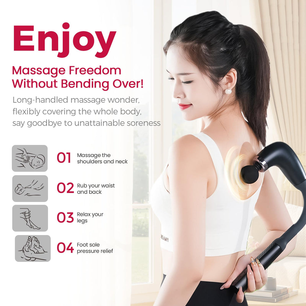 veefy ball head massage for large muscle areas and post workout recovery