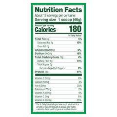 Vega Protein and Greens Berry ingredients like kale and spinach