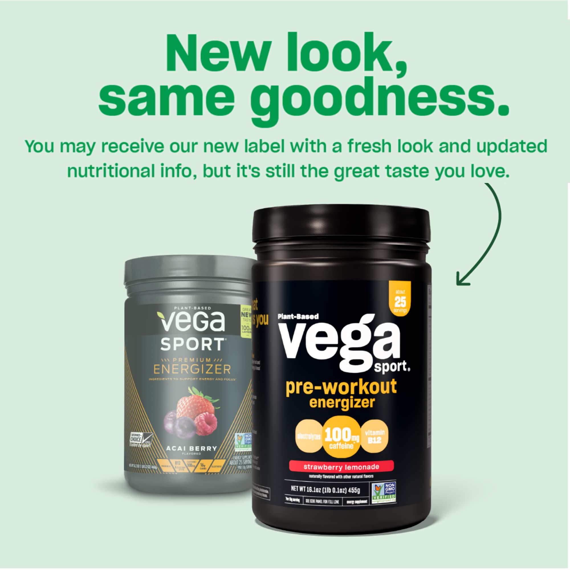 Vega Sport Energizer strawberry lemonade in glass during hydration break.