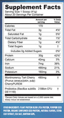 Vega Sport Vanilla shake glass showing creamy texture for recovery drinks